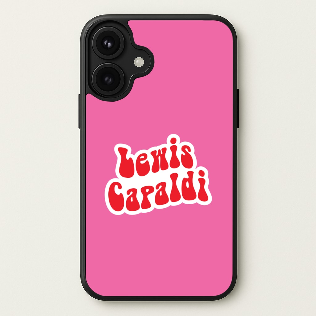 Red Name Phone Case for iPhone 17