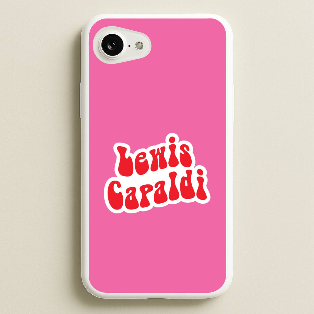 Red Name - Lewis Capaldi Phone Case for iPhone 16e