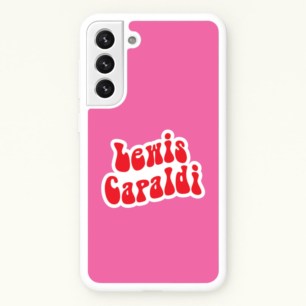 Red Name - Lewis Capaldi Phone Case for Galaxy S21FE