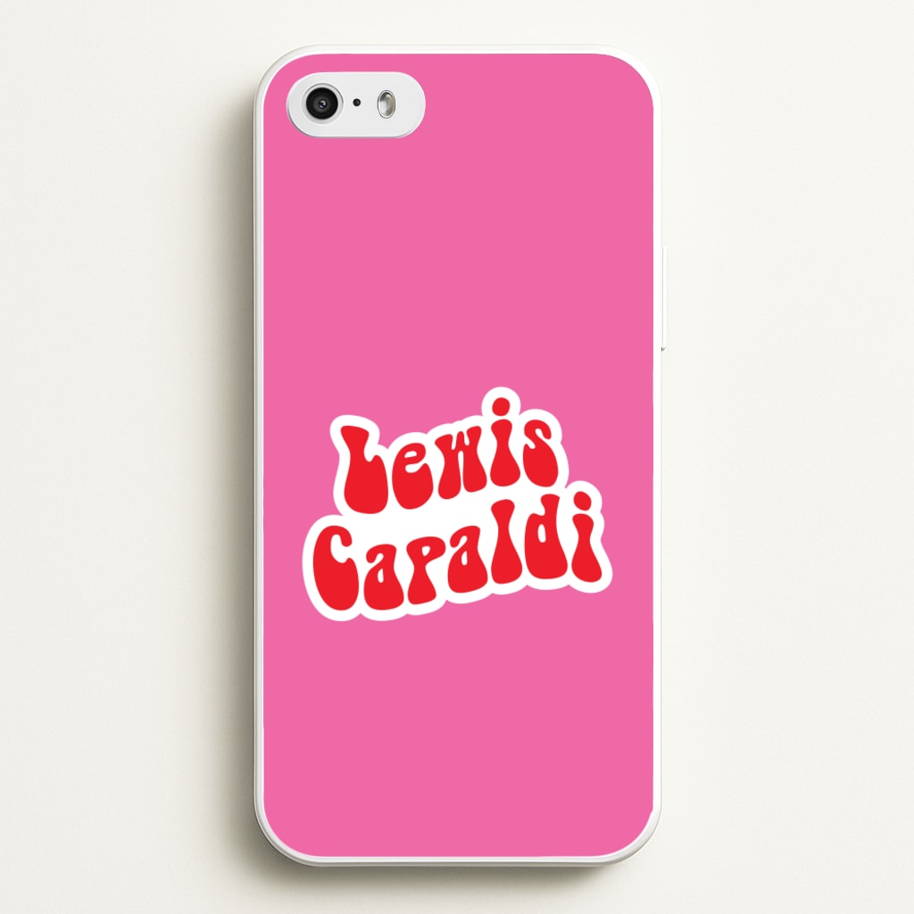 Red Name - Lewis Capaldi Phone Case for iPhone 5 / 5s / SE 2016