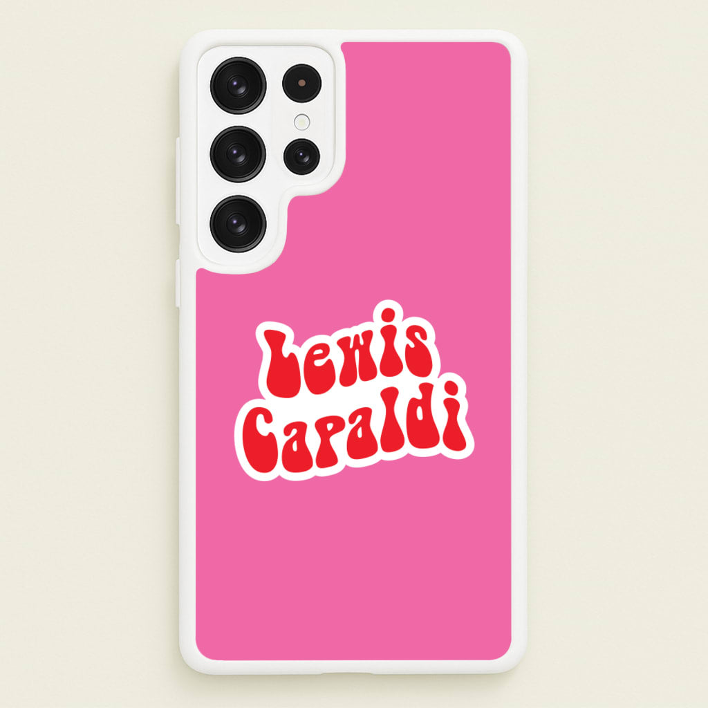 Red Name - Lewis Capaldi Phone Case for Galaxy S22 Ultra