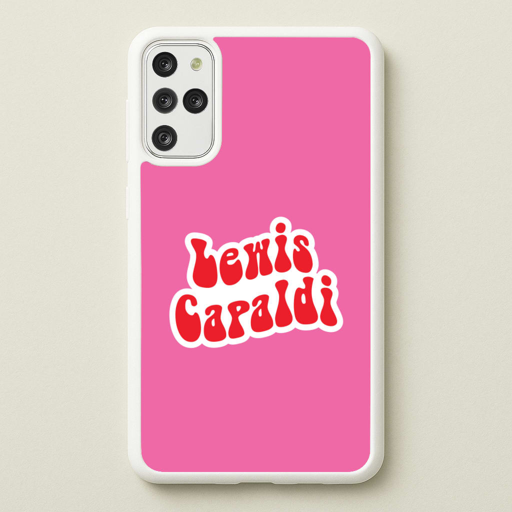 Red Name - Lewis Capaldi Phone Case for Galaxy S20 Plus