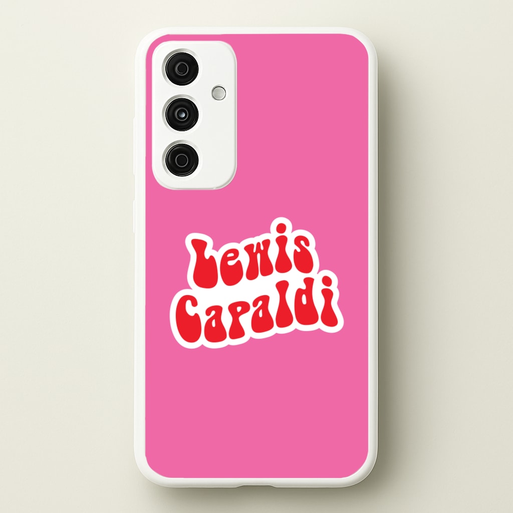 Red Name - Lewis Capaldi Phone Case for Galaxy A15