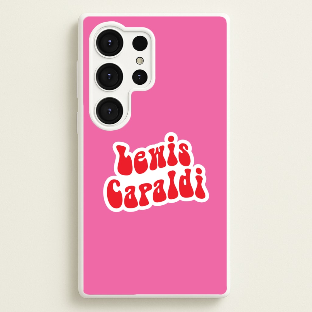 Red Name - Lewis Capaldi Phone Case for Galaxy S25 Ultra