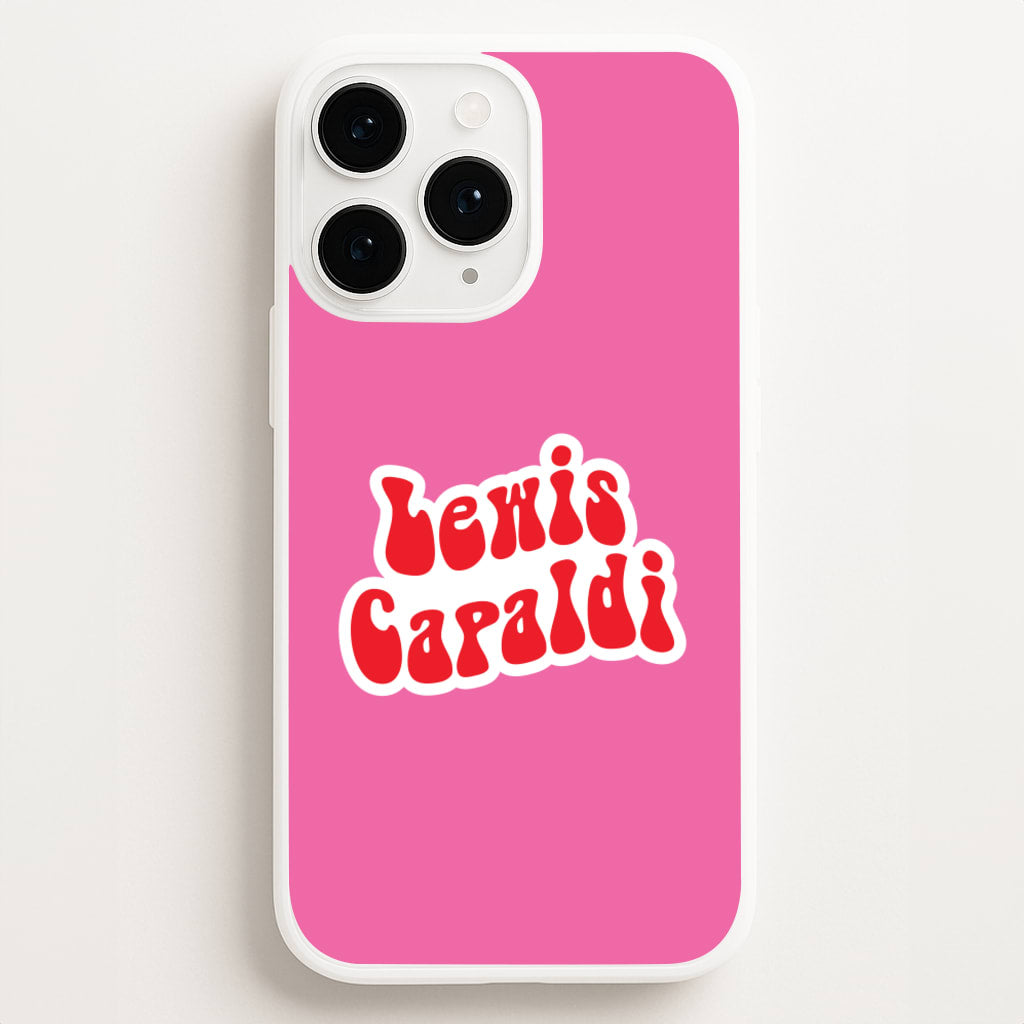 Red Name - Lewis Capaldi Phone Case for iPhone 12 Pro Max