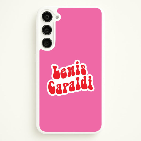 Red Name - Lewis Capaldi Phone Case for Galaxy S23 Plus
