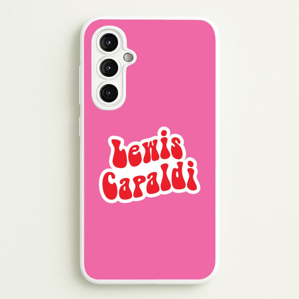 Red Name - Lewis Capaldi Phone Case for Galaxy A14