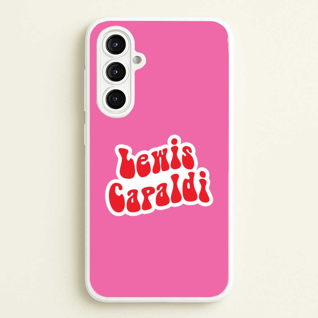 Red Name - Lewis Capaldi Phone Case for Galaxy A16