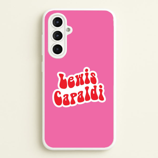 Red Name - Lewis Capaldi Phone Case for Galaxy A16