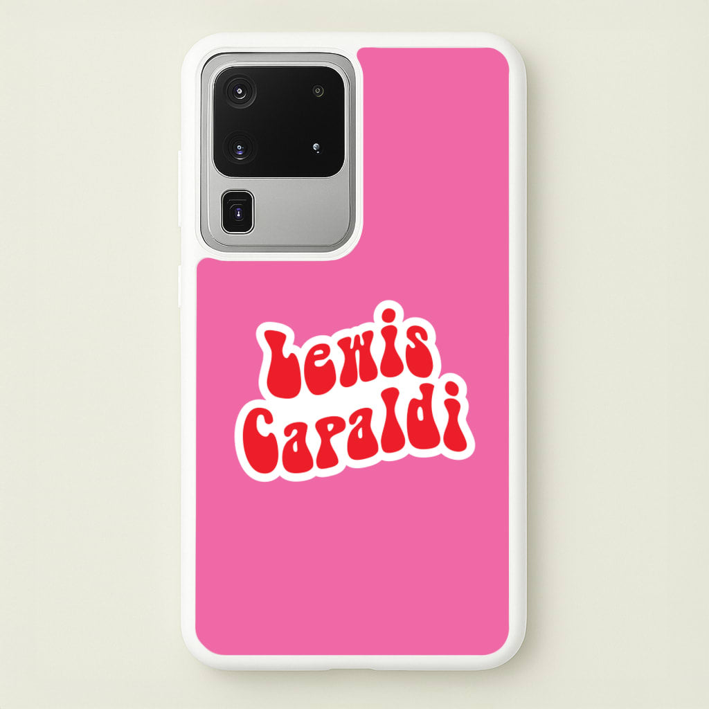 Red Name - Lewis Capaldi Phone Case for Galaxy S20 Ultra