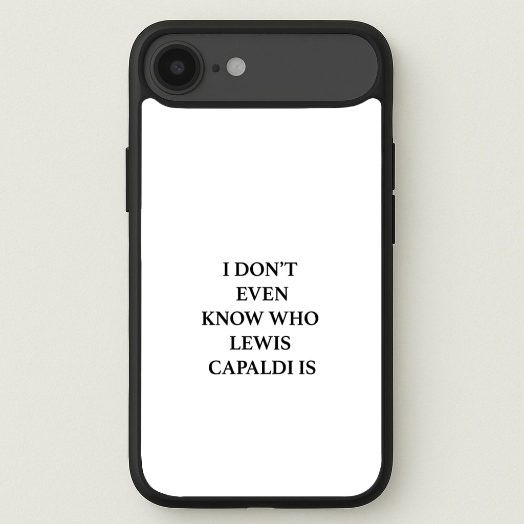 I Don't Even Know Phone Case for iPhone 17 Air