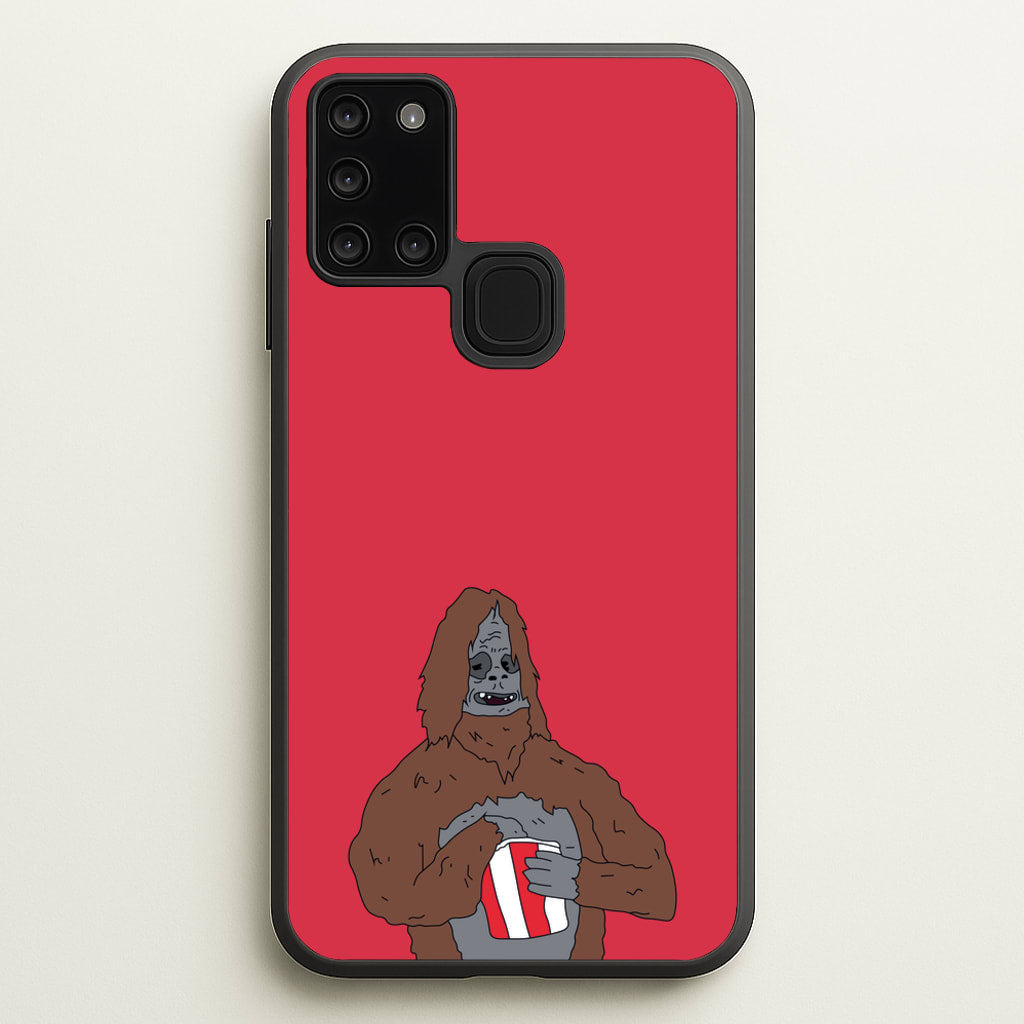 Sassy The Sasquatch - Big Lez Phone Case for Galaxy A21s