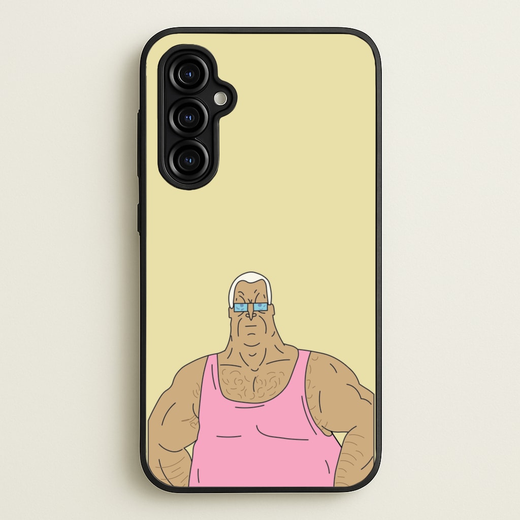 Lezly Mackerel - Big Lez Phone Case for Galaxy A54