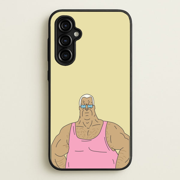 Lezly Mackerel - Big Lez Phone Case for Galaxy A54
