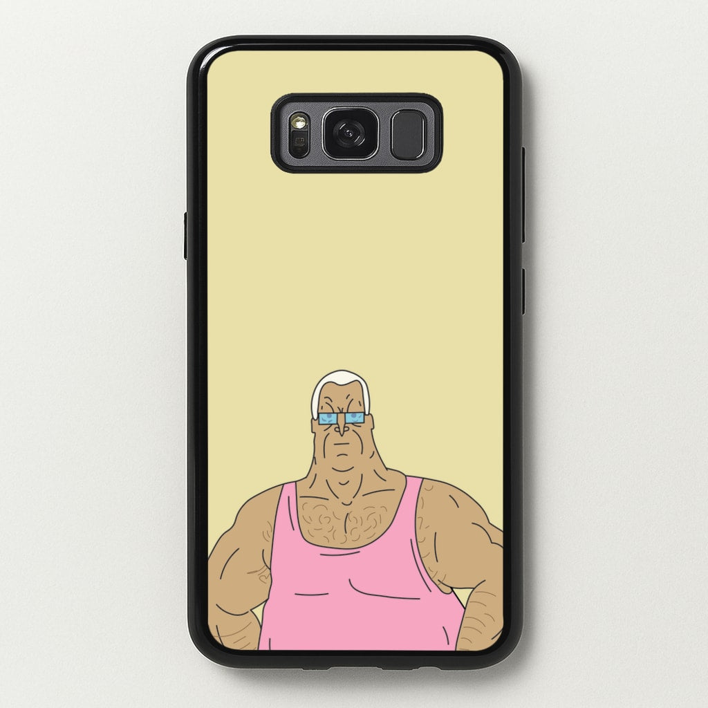 Lezly Mackerel - Big Lez Phone Case for Galaxy S8 Plus