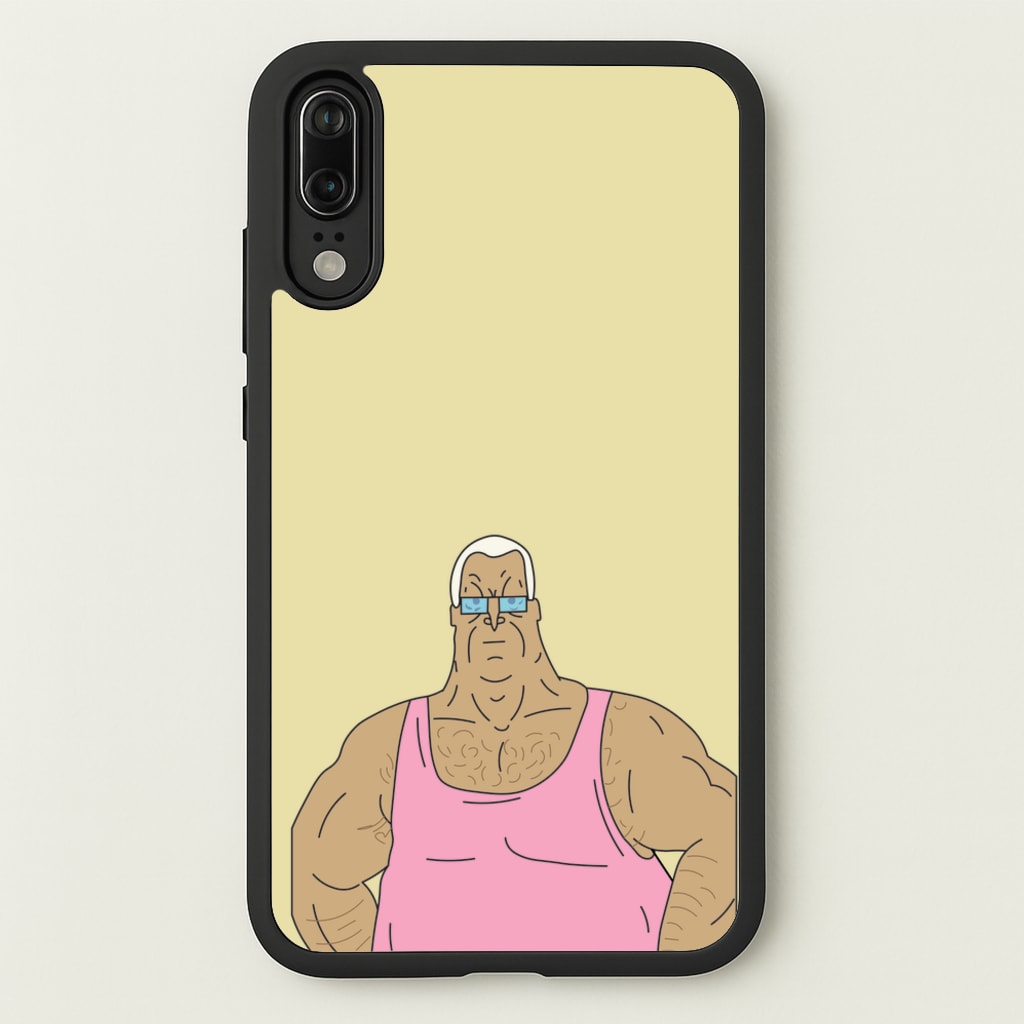 Lezly Mackerel - Big Lez Phone Case for Huawei P20