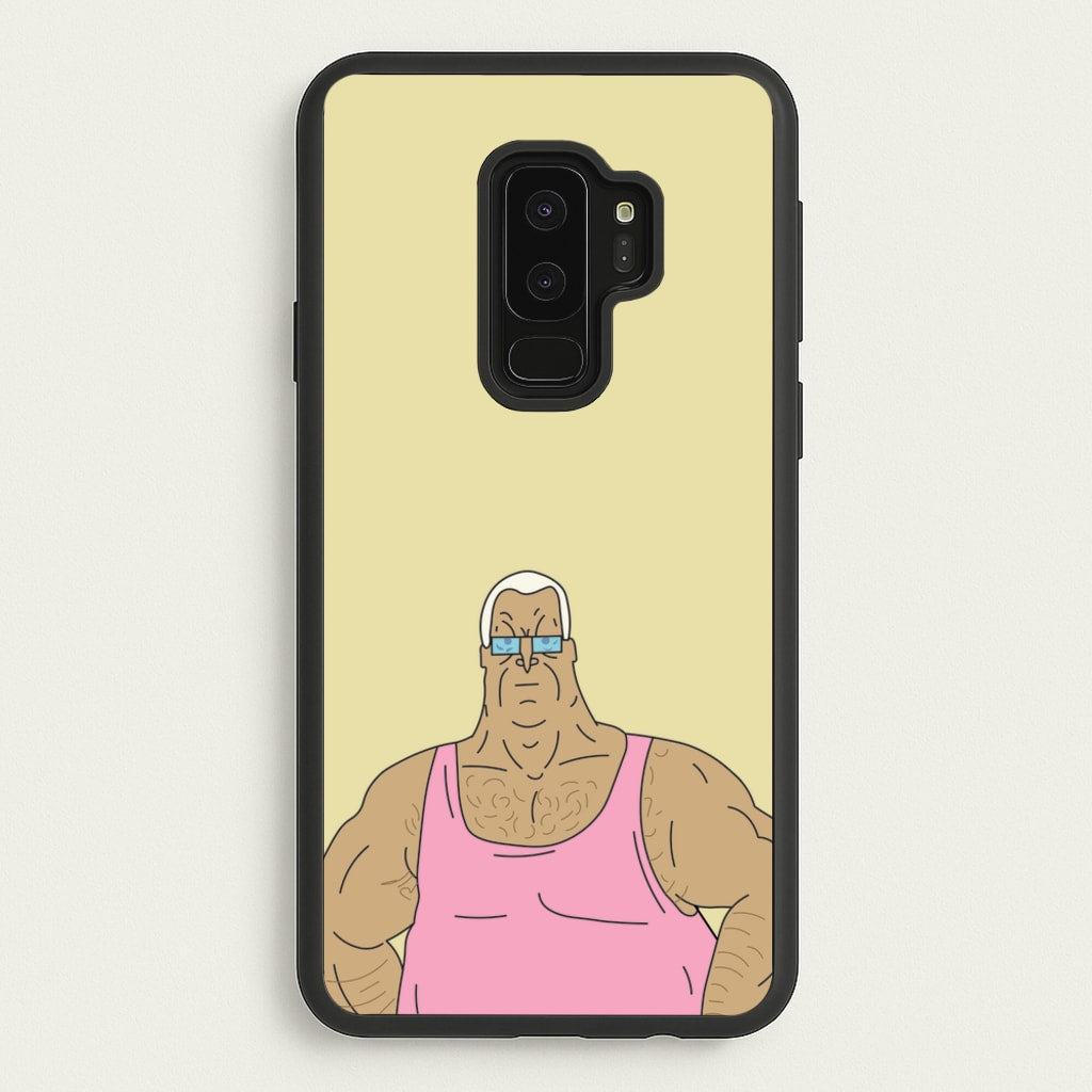 Lezly Mackerel - Big Lez Phone Case for Galaxy S9 Plus