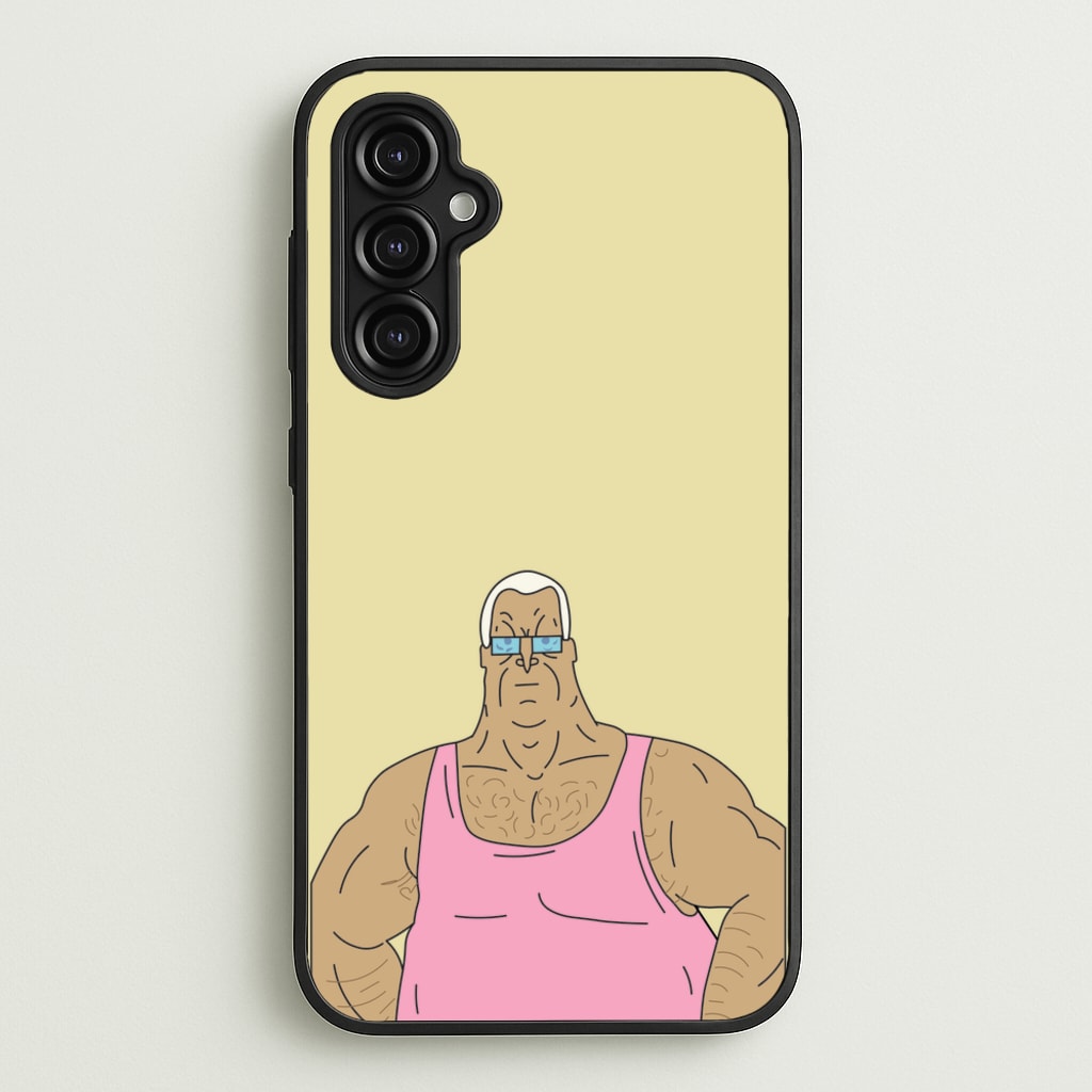 Lezly Mackerel - Big Lez Phone Case for Galaxy A14