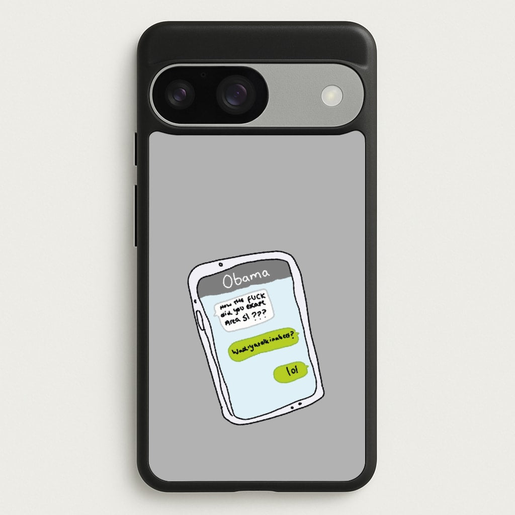 Messaging Obama - Big Lez Phone Case for Google Pixel 9 / 9 Pro