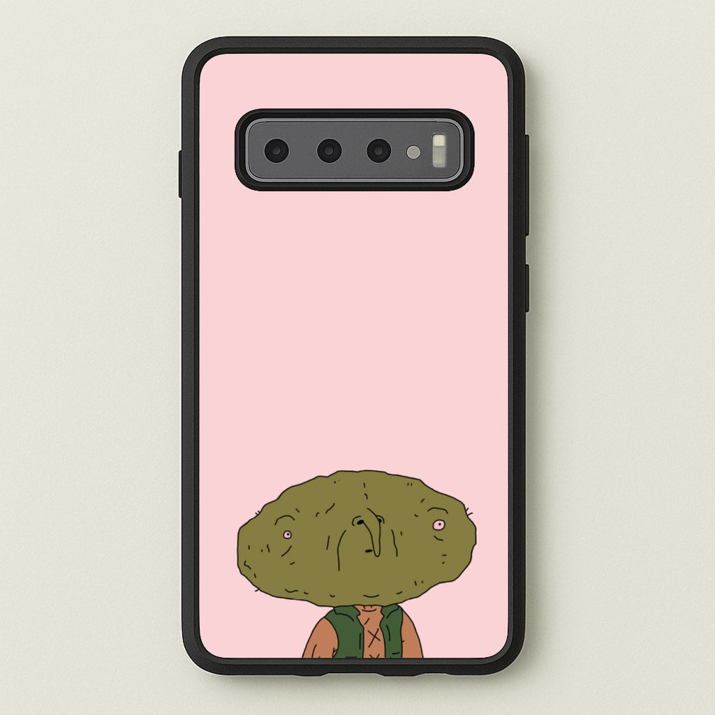 Nugget Man - Big Lez Phone Case for Galaxy S10 Plus
