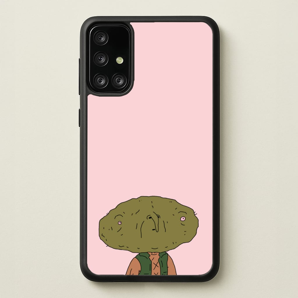Nugget Man - Big Lez Phone Case for Galaxy A71