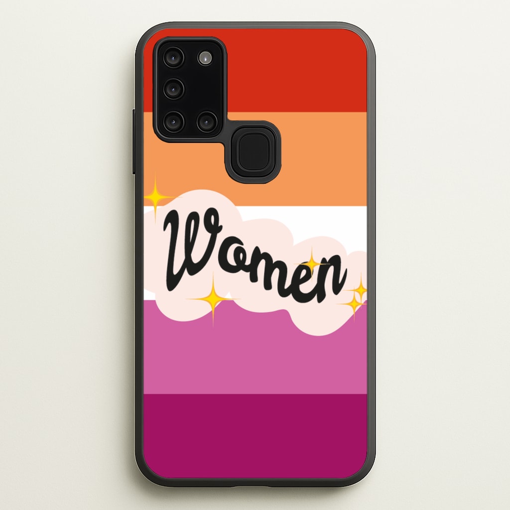 Women - Pride - LGBT Phone Case for Galaxy A21s