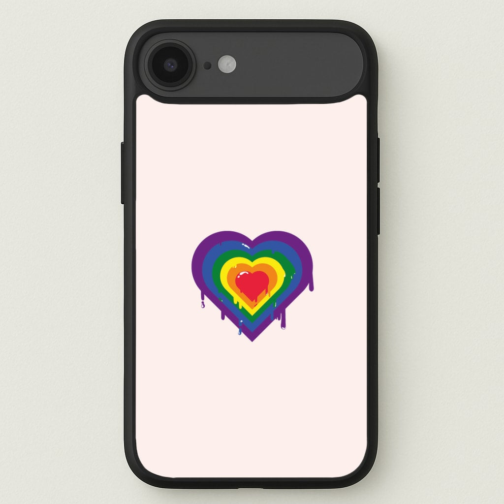 Dripped heart - Pride Phone Case for iPhone 17 Air