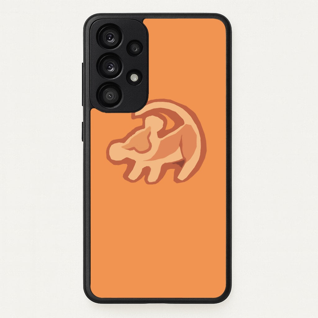 Baby Simba Icon - Disney Phone Case for Galaxy A53