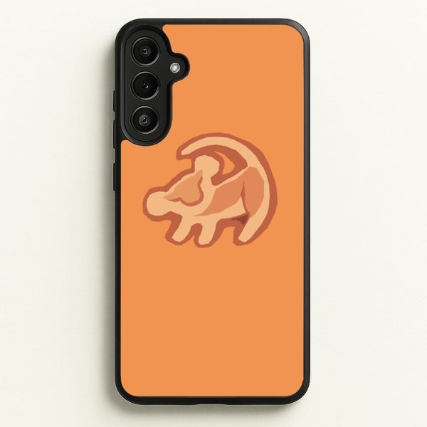 Baby Simba Icon - Disney Phone Case for Galaxy A34