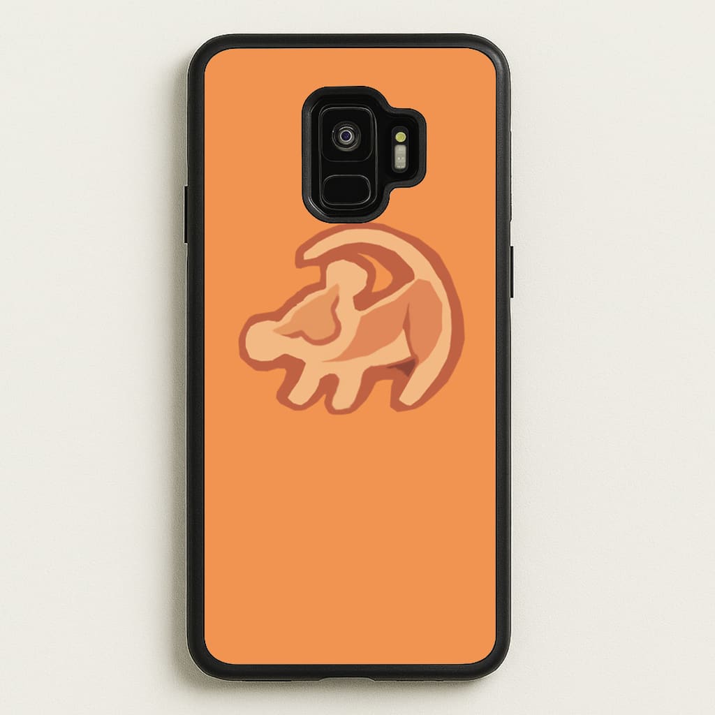 Baby Simba Icon - Disney Phone Case for Galaxy S9