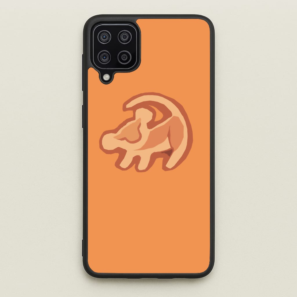 Baby Simba Icon - Disney Phone Case for Galaxy A12