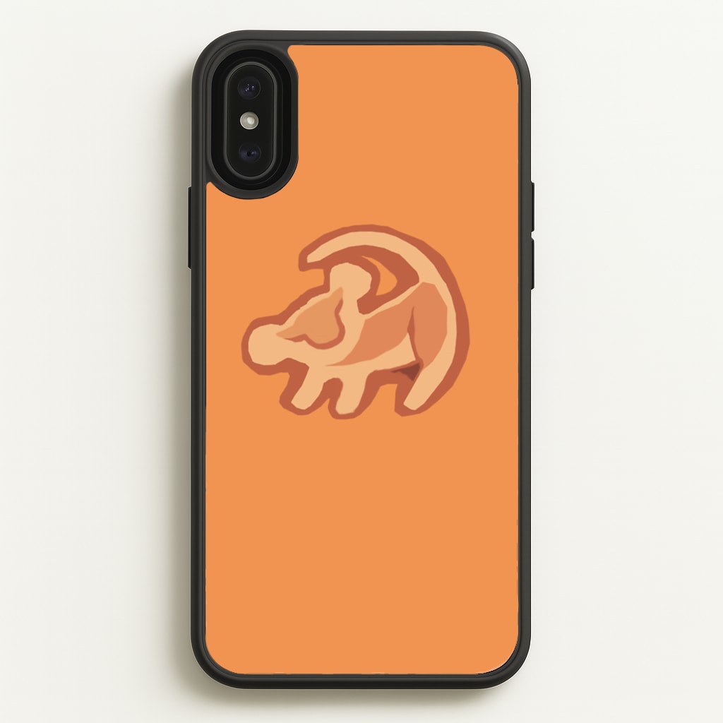 Baby Simba Icon - Disney Phone Case for iPhone XS Max
