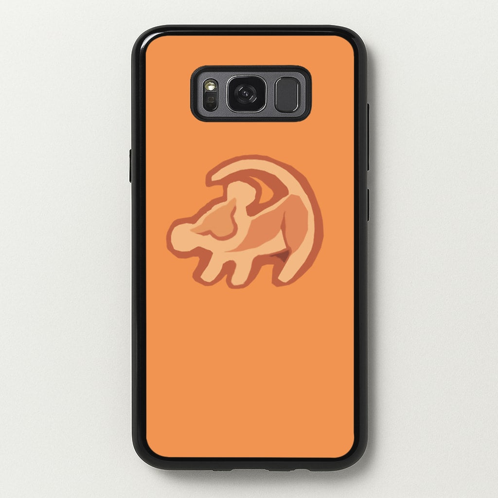 Baby Simba Icon - Disney Phone Case for Galaxy S8