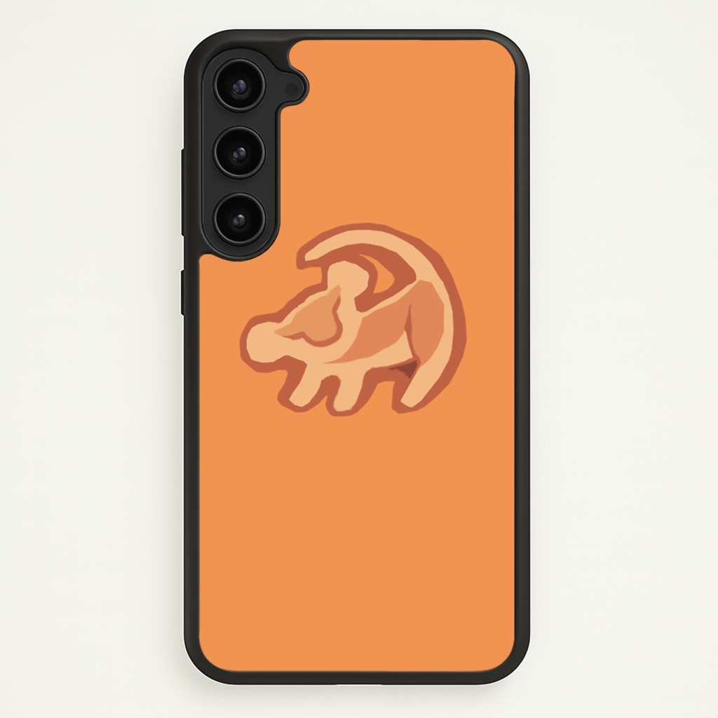 Baby Simba Icon - Disney Phone Case for Galaxy S23
