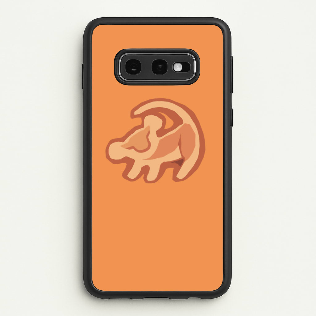 Baby Simba Icon - Disney Phone Case for Galaxy S10e