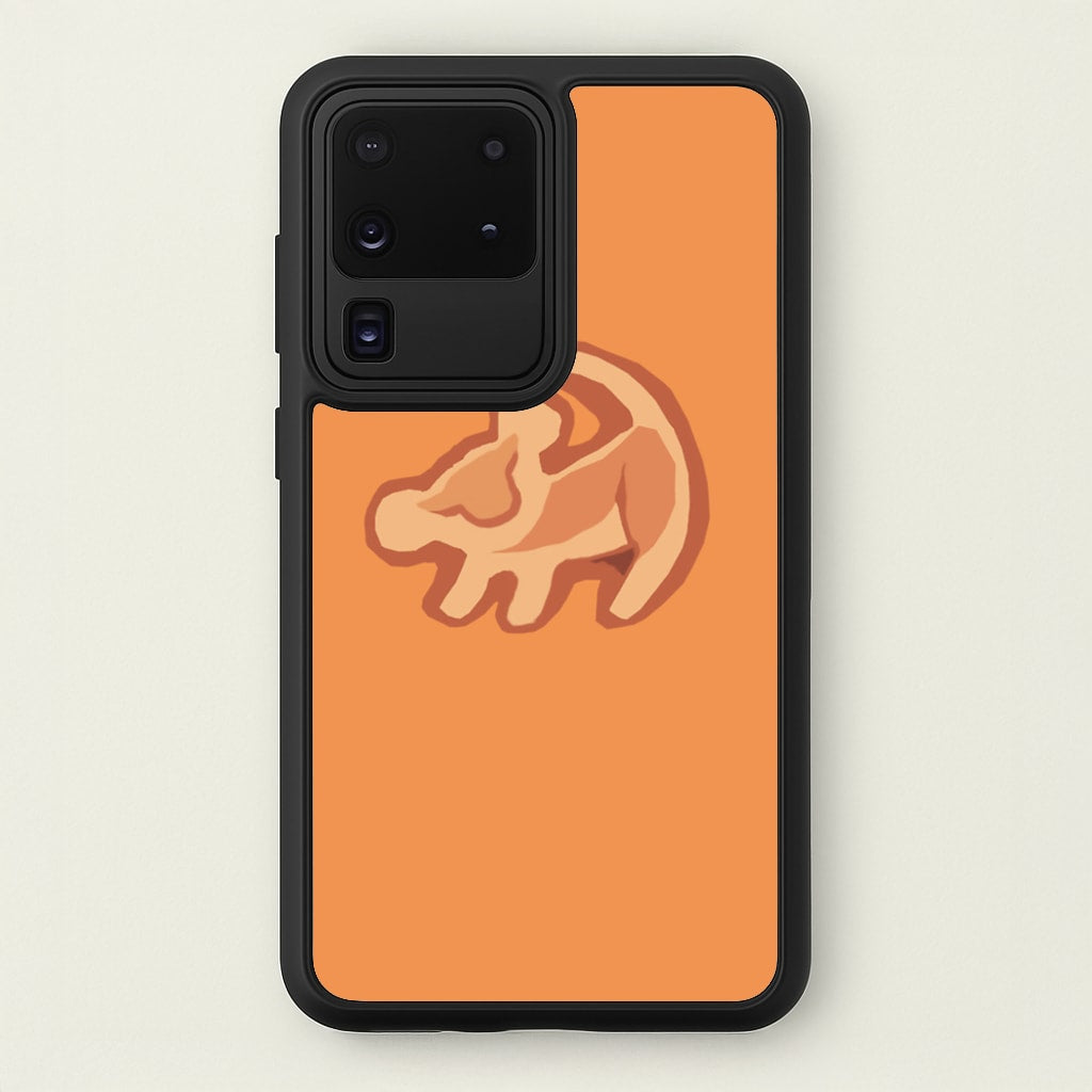 Baby Simba Icon - Disney Phone Case for Galaxy S20 Ultra