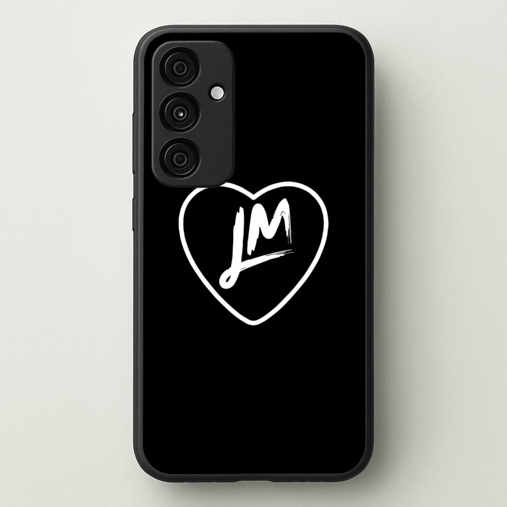Little Mix Heart - - BlackLittle Mix Phone Case for Galaxy A35