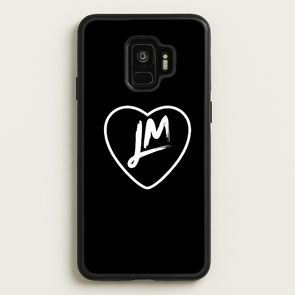 Little Mix Heart - - BlackLittle Mix Phone Case for Galaxy S9