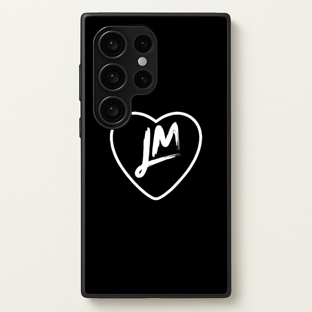 Little Mix Heart - - BlackLittle Mix Phone Case for Galaxy S24 Ultra