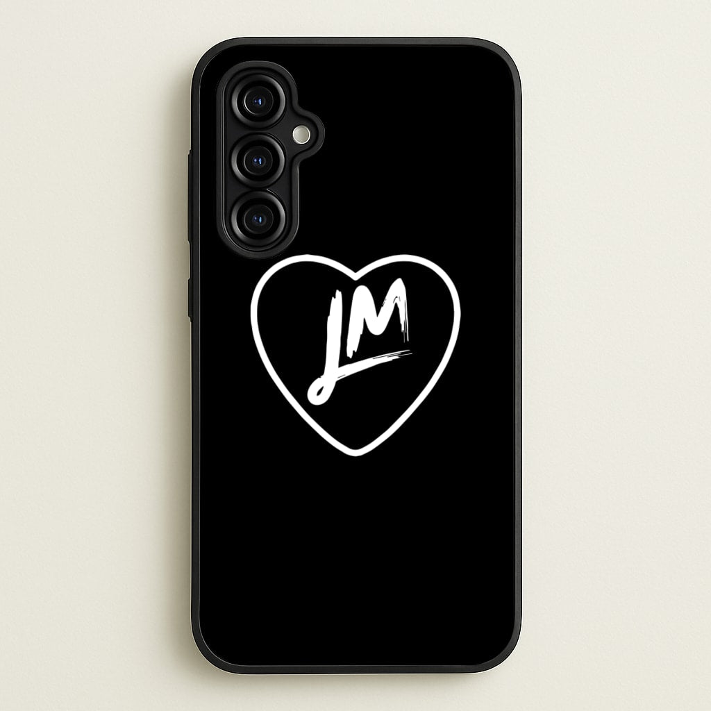 Little Mix Heart - - BlackLittle Mix Phone Case for Galaxy A54