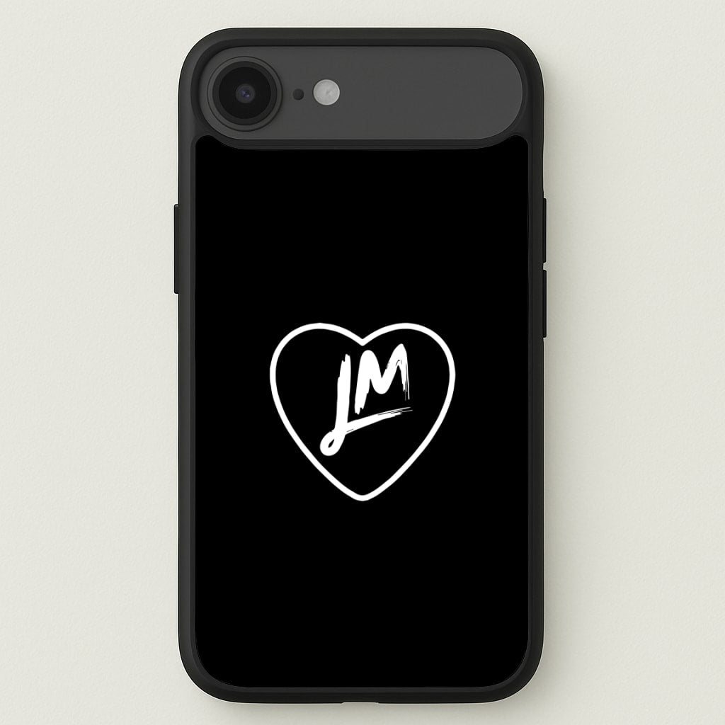 Little Mix Heart Phone Case - Black for iPhone 17 Air