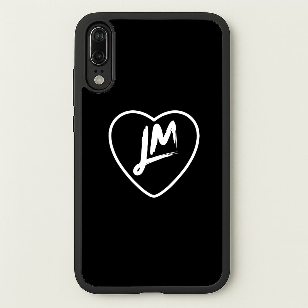 Little Mix Heart - - BlackLittle Mix Phone Case for Huawei P20