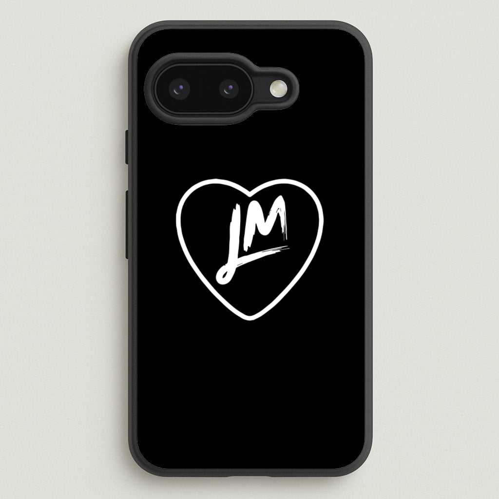 Little Mix Heart - - BlackLittle Mix Phone Case for Google Pixel 9a