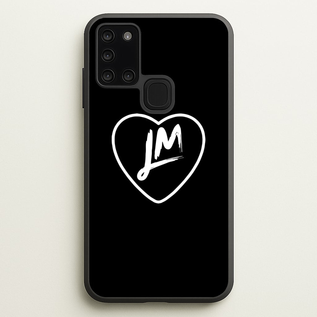 Little Mix Heart - - BlackLittle Mix Phone Case for Galaxy A21s
