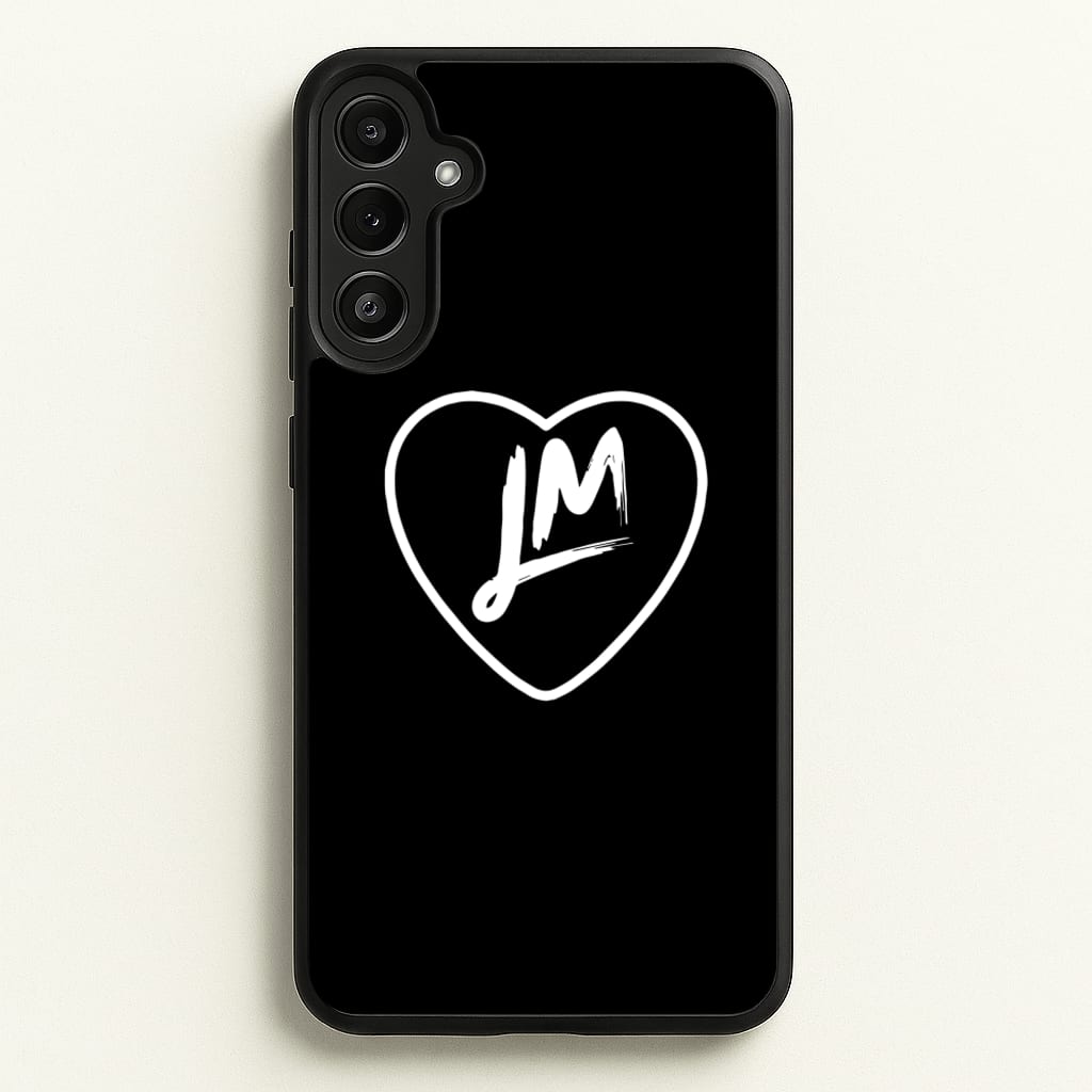 Little Mix Heart - - BlackLittle Mix Phone Case for Galaxy A34
