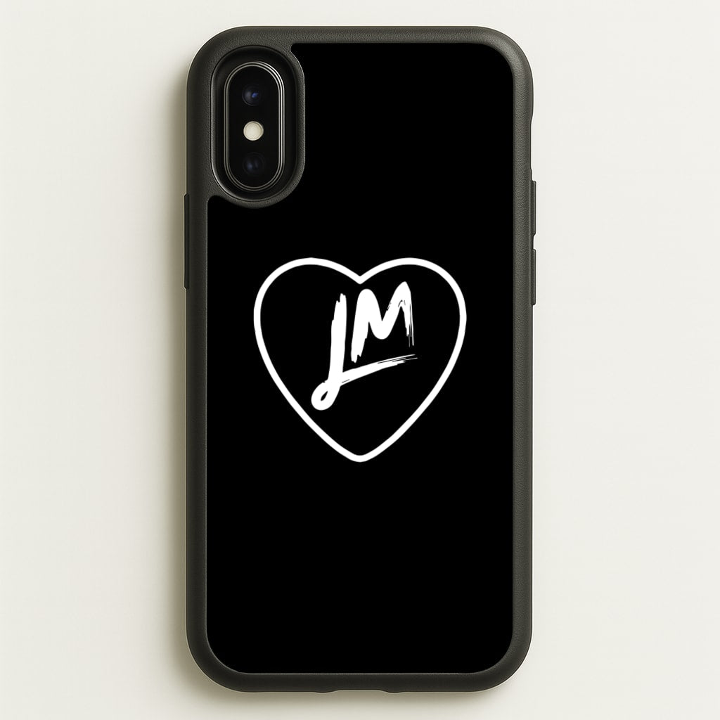 Little Mix Heart - - BlackLittle Mix Phone Case for iPhone X / XS