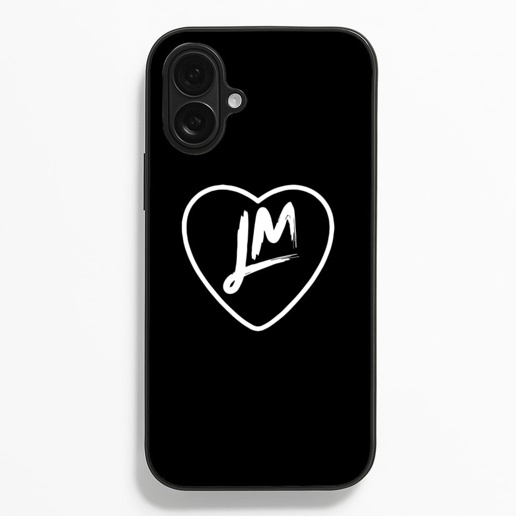 Little Mix Heart Phone Case - Black