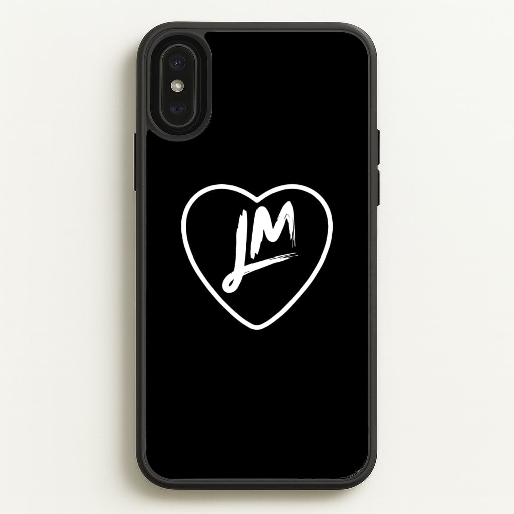 Little Mix Heart - - BlackLittle Mix Phone Case for iPhone XS Max