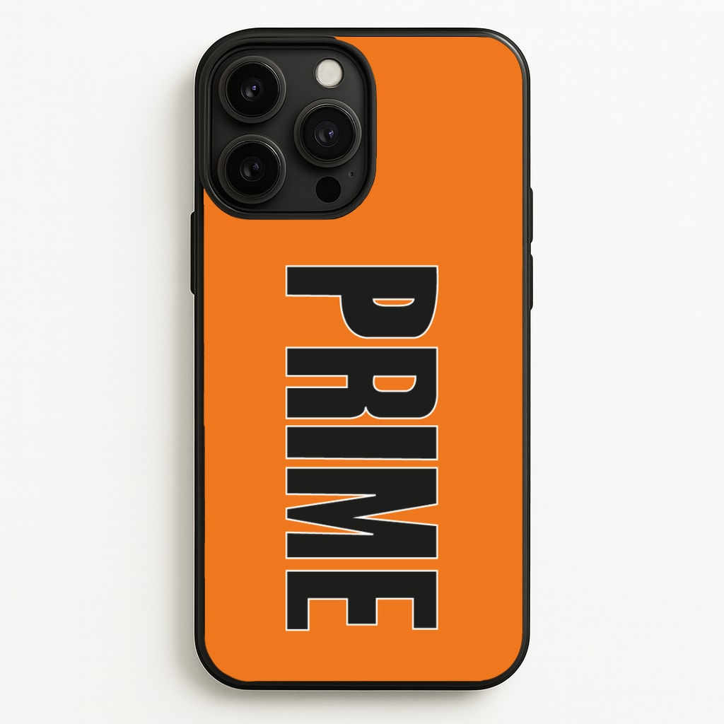 Prime - Orange - Prime Phone Case for iPhone 13 Pro Max