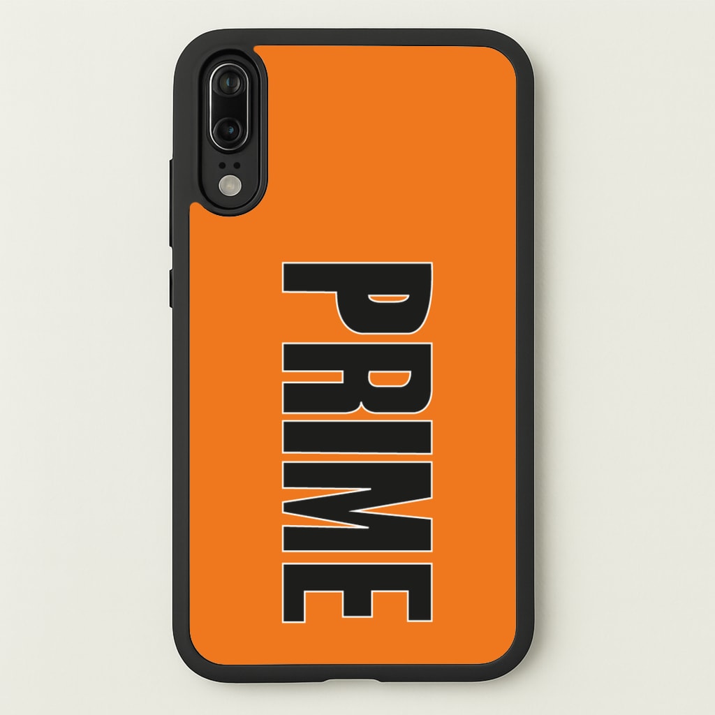 Prime - Orange - Prime Phone Case for Huawei P20